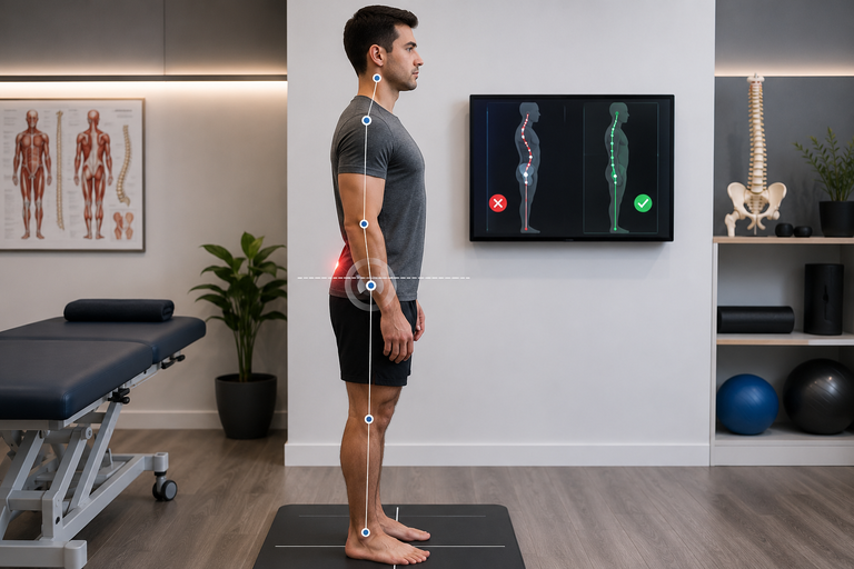 Pelvic stabilization and posture correction