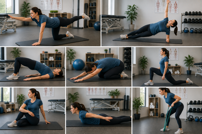 Therapeutic exercise and back stabilization
