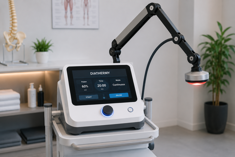 Diathermy deep heat therapy