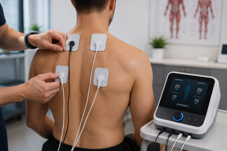Electrical muscle stimulation therapy